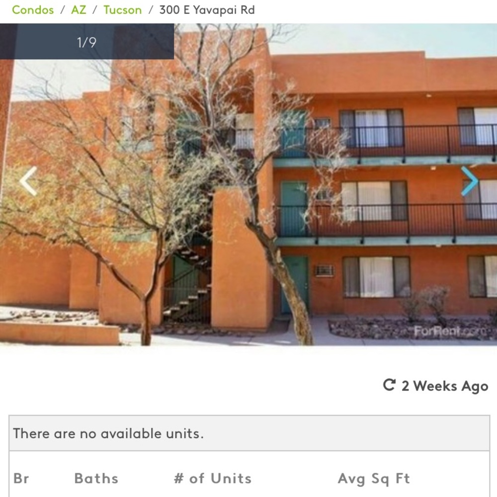 3 bedroom 1 bathroom apartment.